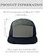 Ausing Basecap Schnelltrocknend Sonnenhut Verstellbarer Kapuzenumfang Camping Khaki und Grün