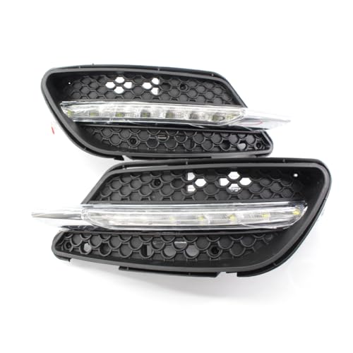 Cnswee6 Fog Lamp Daytime Running Light ABS For Mercedes-Benz C Class W204 sport sedan 08-2011 Pre-Facelift 1 Pair