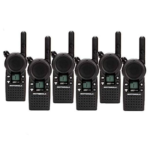 How do you program the Motorola CLS1110? 2 6 Pack of Motorola CLS1110 Two Way Radio Walkie Talkies