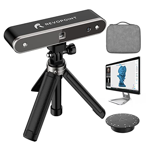 Revopoint POP 2 Scanner 3D 10FPS 0,05 mm Scanner 3D de précision et scanner 3D de bureau pour impression 3D, avec batterie externe de 5000 mAh, trépied et plateau tournant 8 Revopoint POP 2 Scanner 3D 10FPS 0,05 mm Scanner 3D de précision et scanner 3D de bureau pour impression 3D, avec batterie externe de 5000 mAh, trépied et plateau tournant