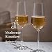 Zwiesel Glas Champagner Gläser Pure (2 Stk), Made in Germany