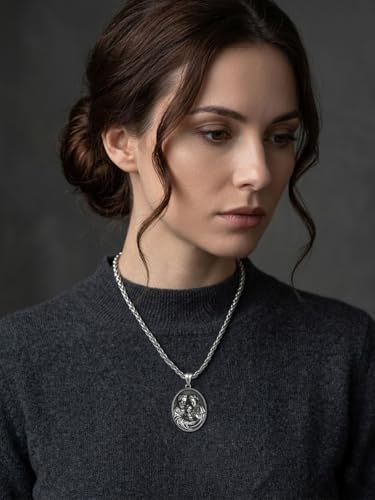 Collier acier inoxydable talisman protecteur inaltérable KINGWHYTE - 6