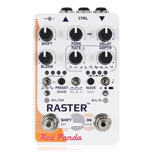 Red Panda RASTER ギターエフェクター Amazon | Red Panda Raster V2 デジタルディレイ ギターエフェクター
