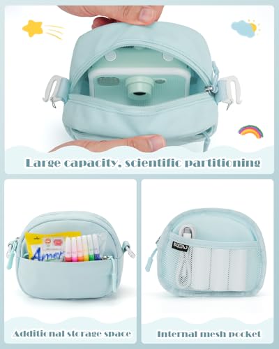 Funda suave para cámara instantánea infantil color azul miniatura 5