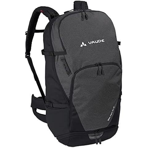 VAUDE Rucksäcke30-39l Bike Alpin 32+5, Geräumiger Mehrtages- und Alpencross-Rucksack für Mountainbiker, black, one Size, 129480100 Cover