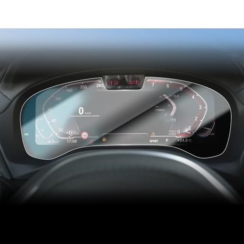 Verre trempé BMW X3 X4 12,3" évite les reflets et protège l'écran LCD des rayures