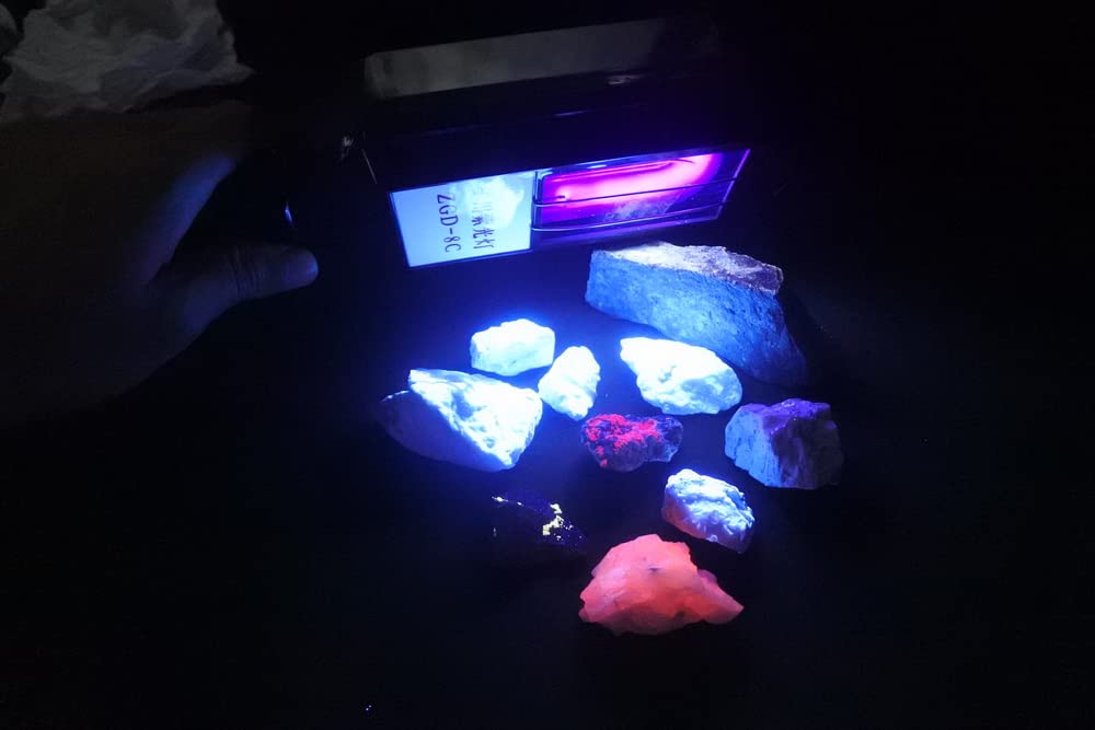 WONDSUNSON 8 Watt UV Mineral Lamp UVC 254nm Shortwave UV Lamp