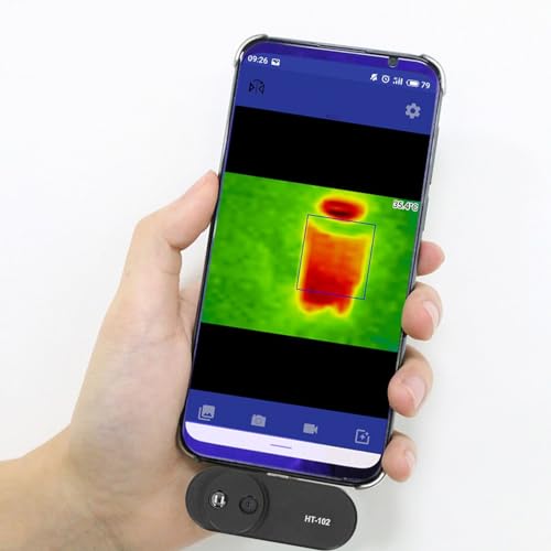 Thermal Camera Professional Compact Thermal Imager with VividIR and MSX Image Enhancement Technology 640x480 Resolutio Infrared Camera for Android USB-C Smartphones miniatura 3