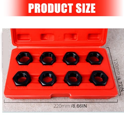 Herramienta de roscas de precision con fuerza de torsion para ejes 4