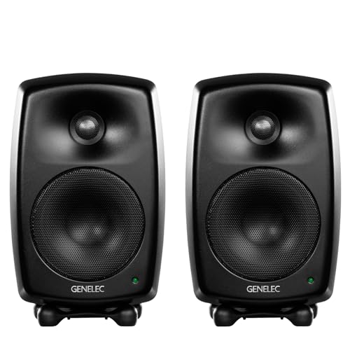 お買い得 美品 GENELEC 8030A ペア モニタースピーカー Amazon | GENELEC 8030CM リファレンス・モニタースピーカー black