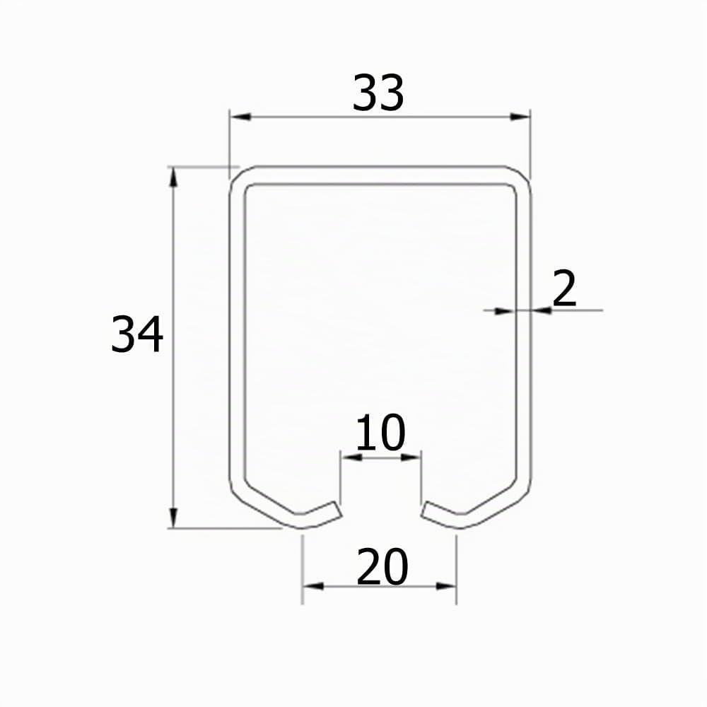 ATTAS Sistema de puerta corredera completo de 300 cm – Rieles con ruedas para puertas correderas y portones – robusto y resistente a la intemperie – Incluye carro corredera