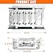 Upgraded W10724237 279838 Dryer Heating Element, 4531017 Dryer Heating Element For Whirlpool Kenmore Maytag Amana Sears Admiral Kitchenaid, Replaces 3398064, 3403585, 8565582, PS3343130, AP3094254