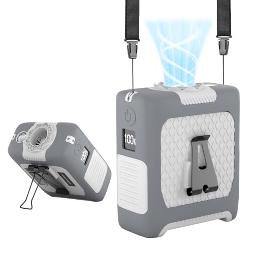 Portable Fan Wearable Personal Fan with 5 Speed Max 55