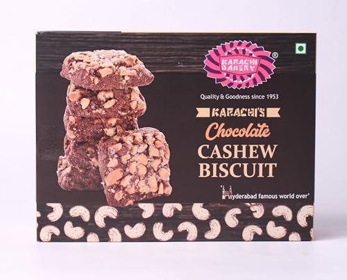 Image of Karachi Bakery Chocolate Cashew Biscuit 200g