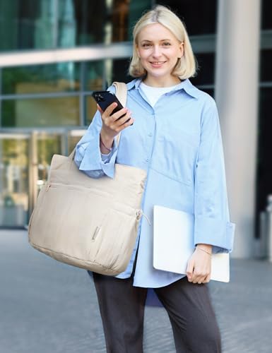 Bolso Tote ligero grande para mujer miniatura 3