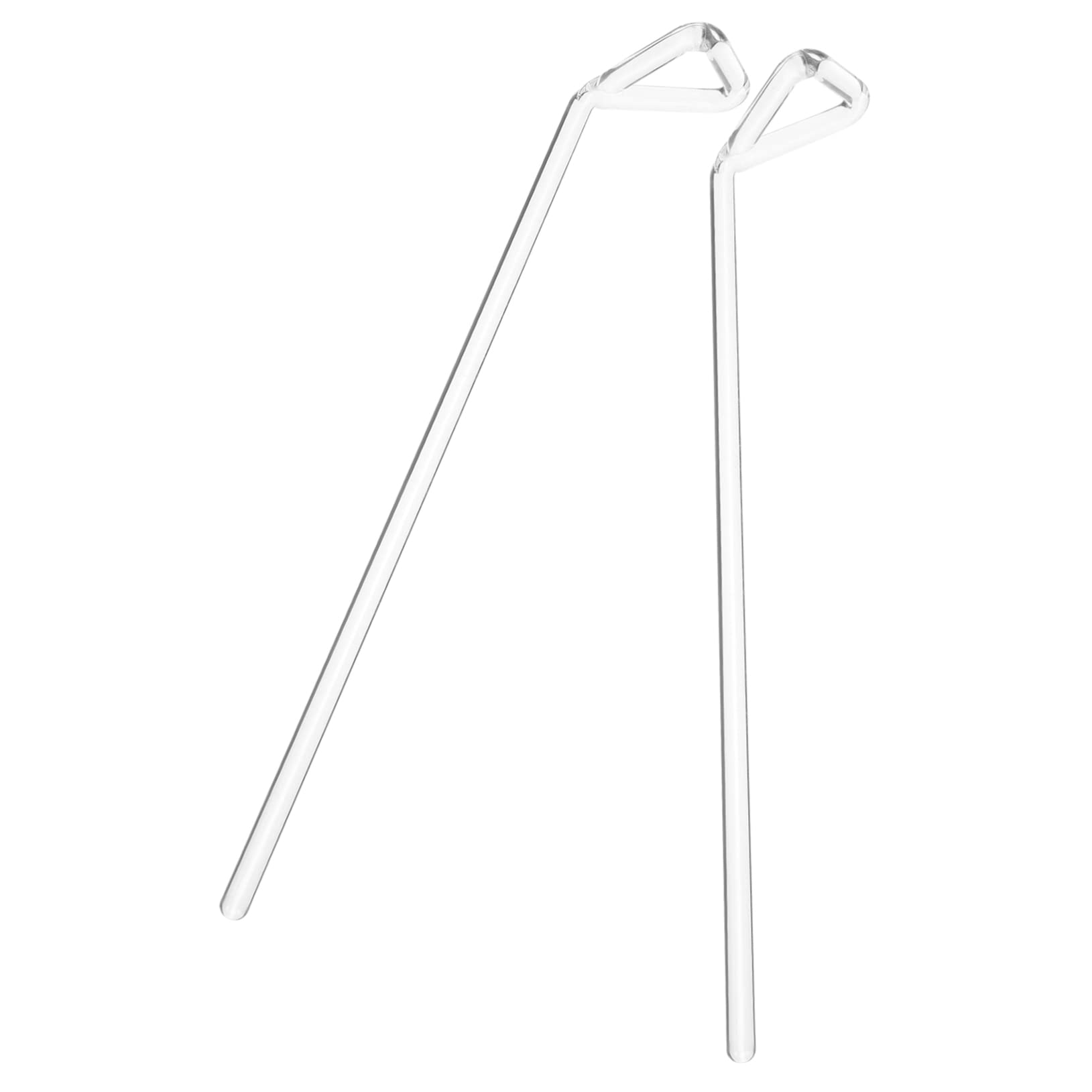 CIYODO 2pcs Diffuser Cell Spreader Stick Culture Spreader Polypropylene Cell Spreader Scientific Cell Spreader Petri Spreaders Cell Spreader Bars Spreading Glass Transparent