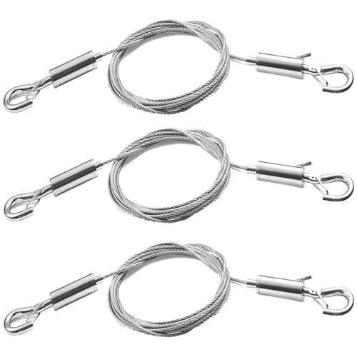 Image of Adjustable Wire Picture Hanging Kit,3PCS 6.6FT Picture Hanging Wires for Easy Mirror and Picture Hanging,Picture Hanging Tool Set, Silver
