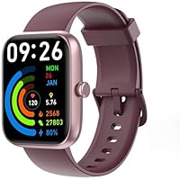 Smart Watch for Men Women with Bluetooth Call, Alexa Built-in, Heart Rate & Sleep Monitor, 1.83" DIY Dial Fitness Watch with 100+ Sport Modes, IP68 Waterproof, Compatible with Android iOS