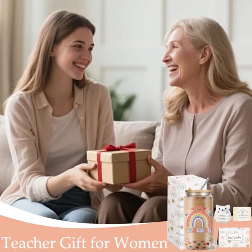 Teacher Gift Set with Glass Cup - Now $7.49
