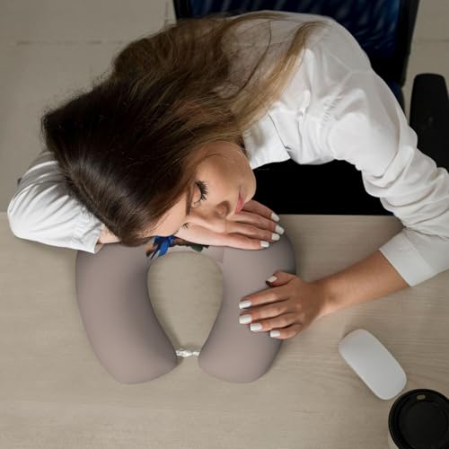 Almohada espuma viscoelástica viaje tamaño único miniatura 7