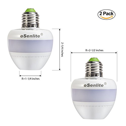 Esenlite EE101WLS Motion Sensor Retrofit Light Socket, Radar Motion Screw Led Cfl Incandescent Bulb Adapter Socket thumb #1