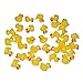 AMOBESTER Slime Charms Ducks Hard Resin Duck Charms 50Psc Slime Beads for Slime Decoration