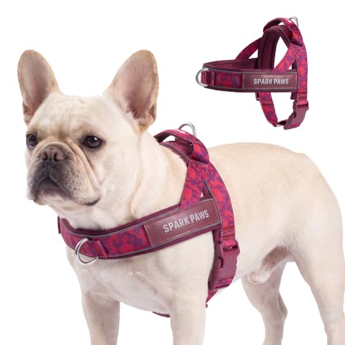 Image of Spark Paws No Pull Front Clip Dog Harness - Easy On, Padded and Lightweight