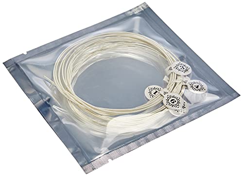 Foto von Cascha Premium Gitarren-Saiten-Set I Nylon-Saiten für Klassik- & Konzert-Gitarren I sehr gute Klang-Qualität & hohe Lebensdauer I hochwertiges 6-Saiten-Set I Classical Nylon Guitar Strings 6 Stück