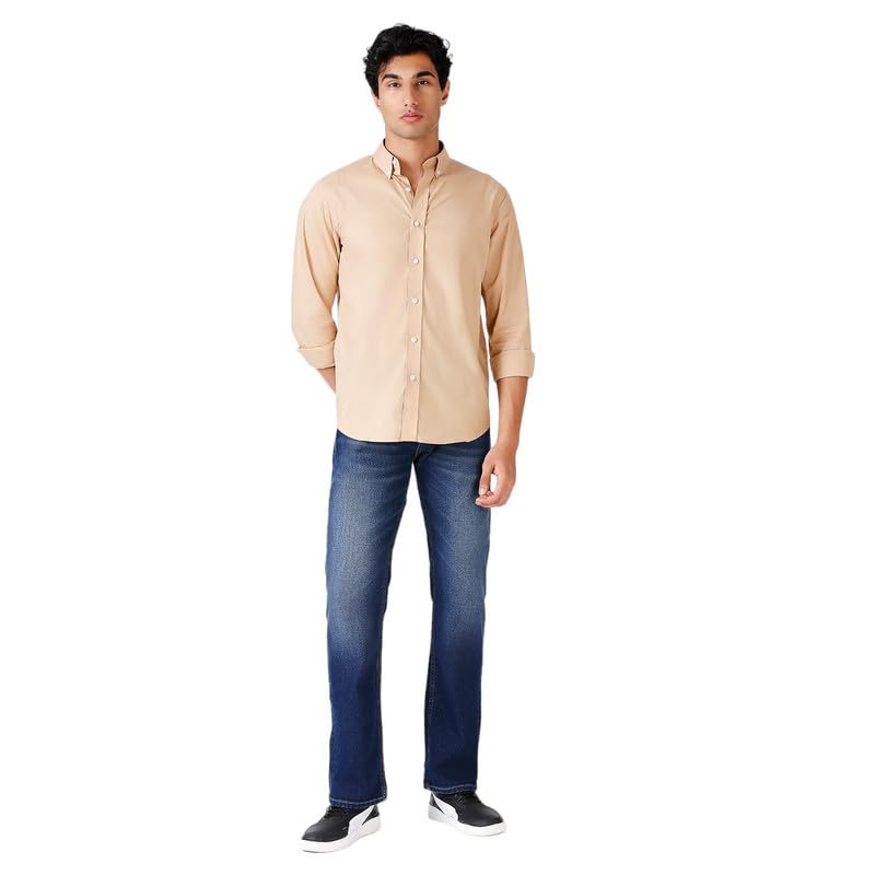 Image of MARK & ALBERT Men's Cotton Formal Shirt
