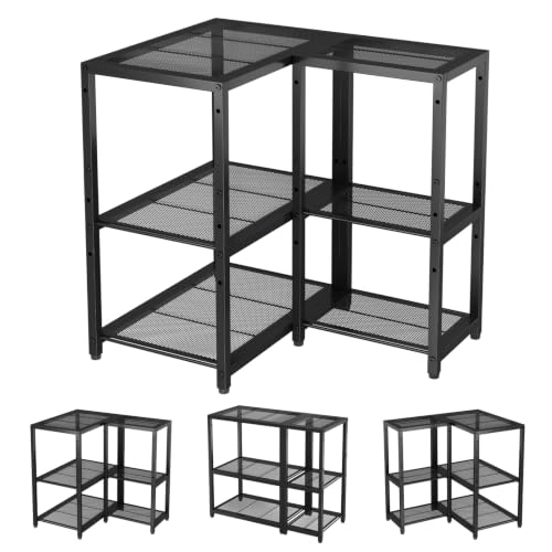 3-Tier Adjustable Metal Rack