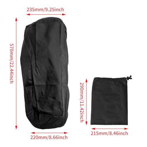 Cubiertas impermeables para tapas de alforjas para Harley Touring miniatura 4
