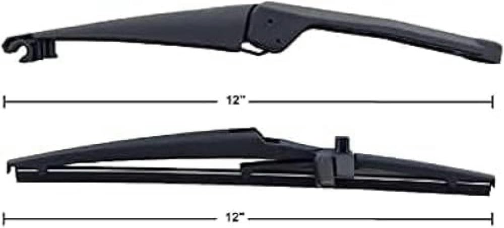 SHUNMO Escobilla de limpiaparabrisas Trasera y Brazo de limpiaparabrisas adecuados para T-oyota 4RUNNER 2010-2015 OEM: 85241-35060 Escobilla de limpiaparabrisas Trasera de Coche