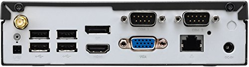 Shuttle XPC Slim DL10J Mini Computer System Intel Gemini Lake Celeron J4005 4G/LTE connectivity optional Fan less DDR4 SODIMM Max 8GB black