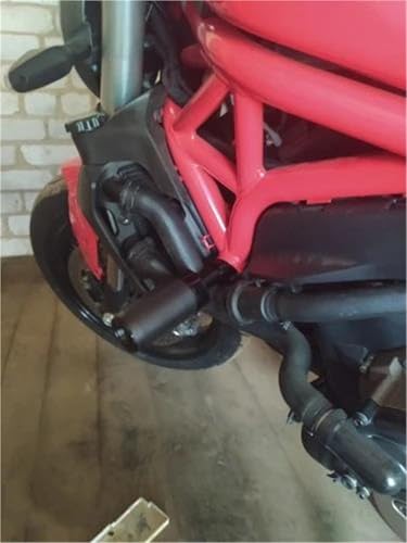 Protection Ducati Monster 1200 contre les chutes avec ce cadre de carénage coulissant titanium - 2