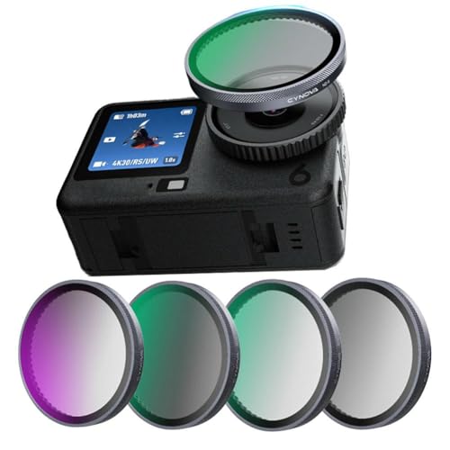 DIANX For DJI Osmo Action 6p tB^[ ND8/ND64/CPL/ubN\tg wKX+A~jE Yی ߗ ˏ veNgtB^[ h ֗ for DJI ANV6 Ή AN