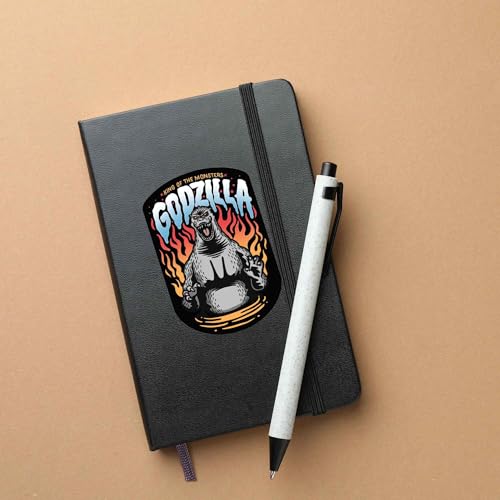 Image of Godzilla King of Monsters Adhesive Vinyl Decal - Epic Godzilla Sticker for Car, Laptop, or Home Theater Setup