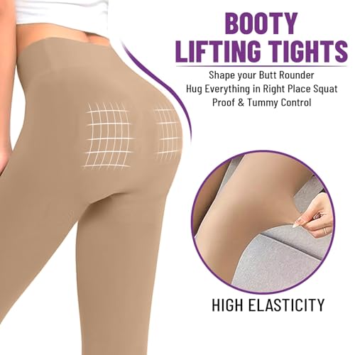 TOOFLEE CHERILON Women's Denier Soft Footed Pantyhose Tights - Sheer, Comfortable, and Lightweight4