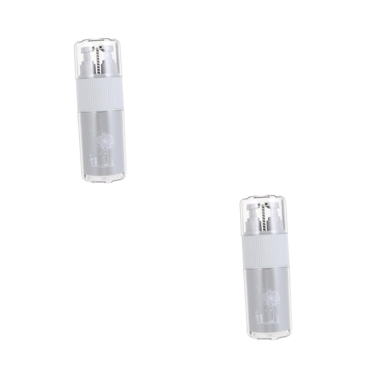 BESTYASH 2 Ensembles Organisateur De Voyage pour Dents Dentifrice avec Flacons Élégant Durable 5 Pièces * 2