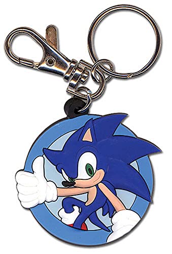 Sonic The Hedgehog PVC Porte-clés idéal pour personnaliser un sac d'école