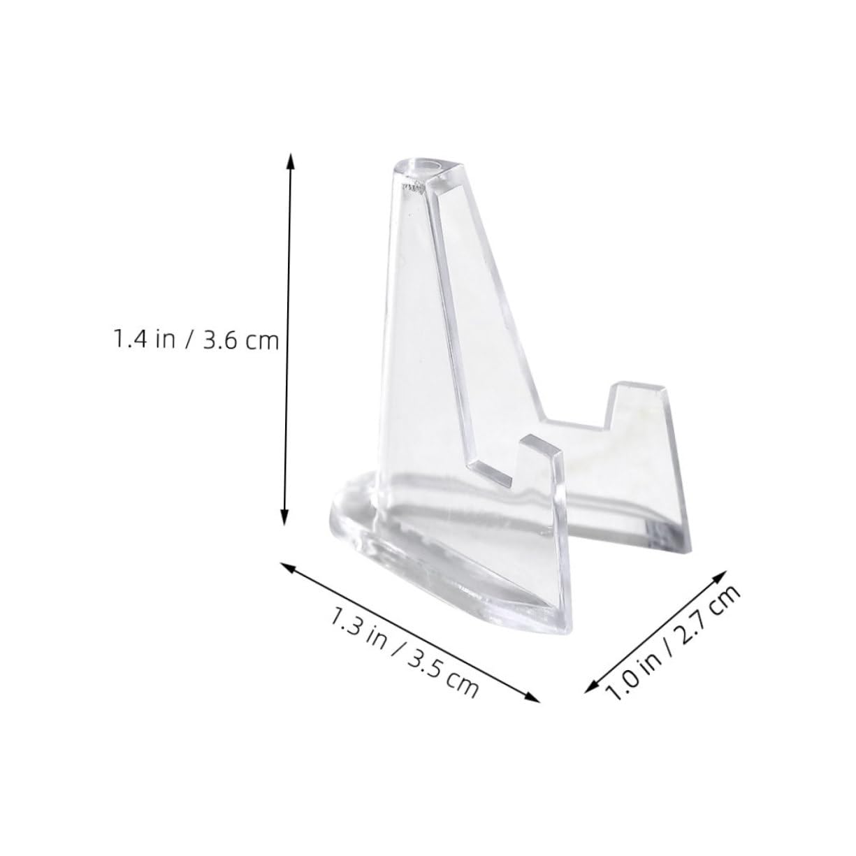 HANABASS 40pcs Guitar Pick Holder Display Stand Clear Plectrum Organizer with Base for Guitar Picks and Item Storage Durable and Stable Design