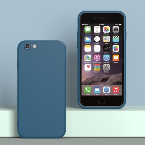 Image of for iPhone 6S Case Dark Blue, Scratch Resistant with Soft Touch, Slim Thin Phone Cover for iPhone 6 4.7 inch