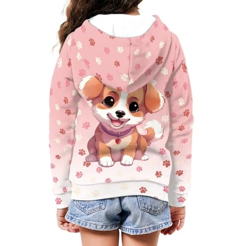 YEXIATODO Girls Crew Neck Sweatshirt Kids Zip Up Hoodie Crop Tops for Teen Girls 6-162