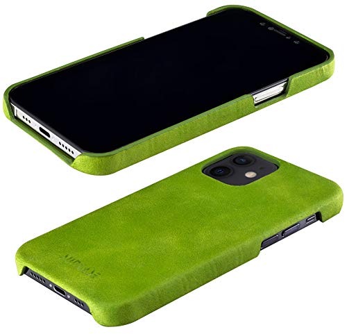 Coque iPhone 12 Mini cuir Suncase protection antichoc idéale pour vos sorties