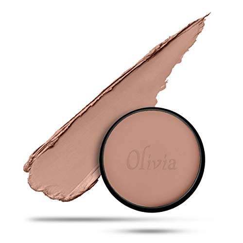 Image of Olivia 100% Waterproof Pan Cake Dark Egyptian Makeup Concealer 25g, Shade No.929 - Pack of 2