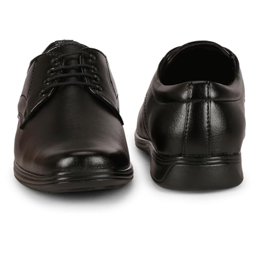 Image of Wenzal Men's Synthetic Lace Up Office wear Comfortable Formal Shoes | Casual Shoes for Men| Royal Look Shoes for Men