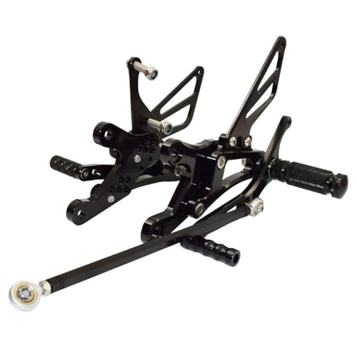 Repose-pieds réglables pour Yamaha YZFR1 1998 1999 2000 2001 noirs