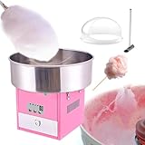 YGFBLSZ Máquina de algodón de azúcar Comercial de 980 W, máquina Profesional para Hacer algodón de azúcar, máquina eléctrica para Hacer algodón de azúcar para Fiestas de cumpleañ,