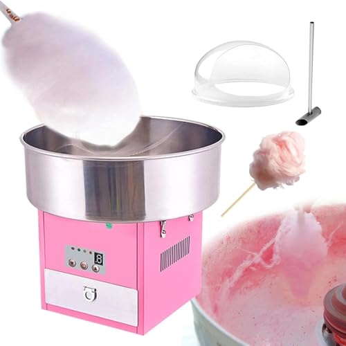 YXYLJOZ Commercial Cotton Candy Machine, Professional Cotton Candy Maker, Electric Candy Floss Maker for Birthday Party