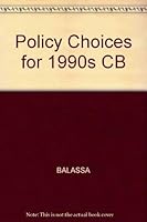 Policy Choices for the 1990s 0814712010 Book Cover