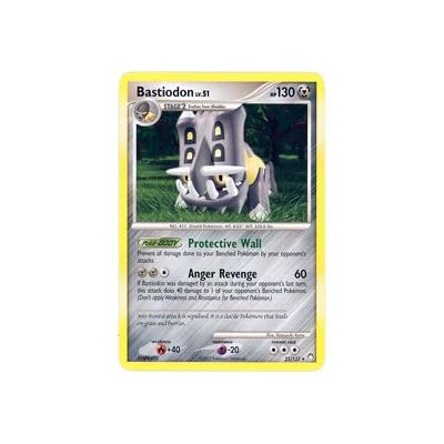 Pokemon - Bastiodon 21 - Mysterious Treasures - El Salvador | Ubuy